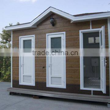 Easy installation prefab Portable toilets / China portable toilet price in prefab home manufacturer/ Modern luxury public toilet