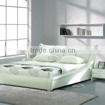 leather bed design purple
