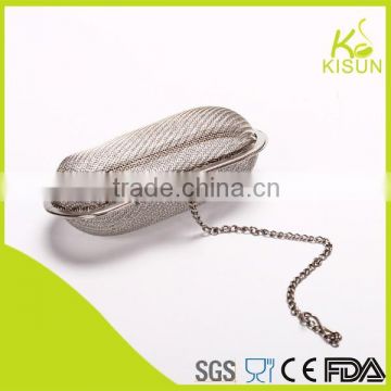 stainless steel handbag tea strainer/tea infuser/tea filter