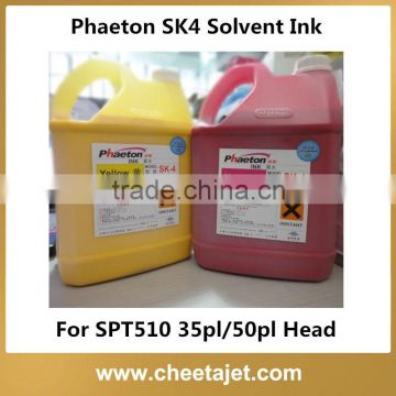 Original Phaeton SK4 Solvent Printing ink for Phaeton Machine UD-3276P SPT510 50pl Printhead