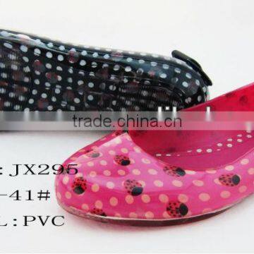 Jelly rain boots shoes JX295-2