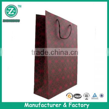 Excellent quality customized printing craft paper shopping bag