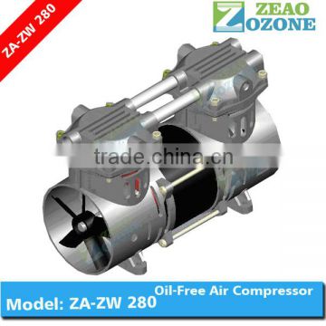 ZAZW280 electric silent air compressor for ozone generator