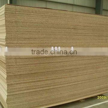 Plain melamined pvced particle board 2440*1220*5mm E1 glue high quality for furniture