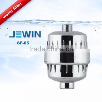 Chlorine remover chromed shower filter for SPA bath with 3 stage filter material