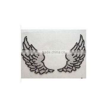 adhesive crystal angel wings stickers