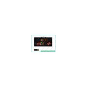 Portable Digital Led Electronic Scoreboard , Mini Led Scoreboard 600mm x 300mm