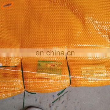 Orange mesh bag on export Japan