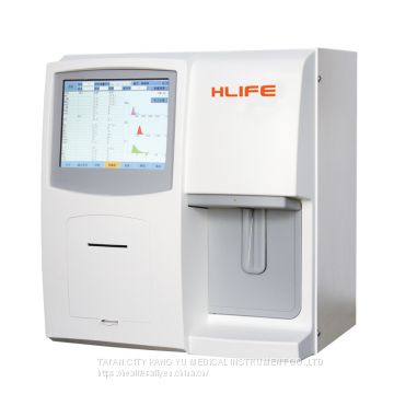 HF-3800 fully automatic hematology analyzer with 19 parameters for CBC testing