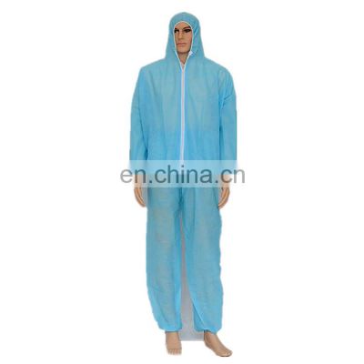 Isolation Full Body Biosecurity Biohazard Non Woven Safety Protection Sms Paint Suits Disposable Ce Medical Protective Clothing