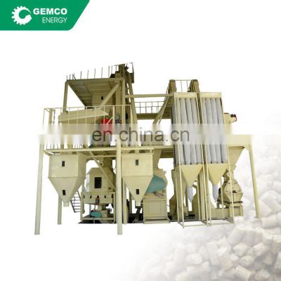 large 8 ton per hour pig feed pellet plant