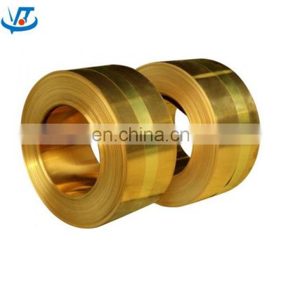 0.1mm - 3mm CuZn30 H70 C2600 Brass Strip / Brass Tape / Brass Coil