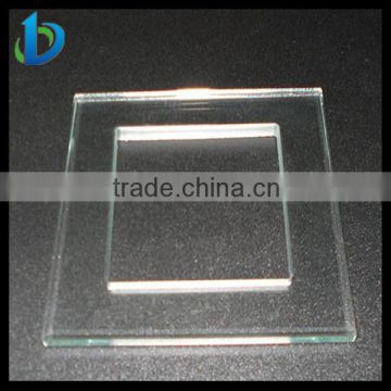 one way toughened back printed touch switch crystal glass panel