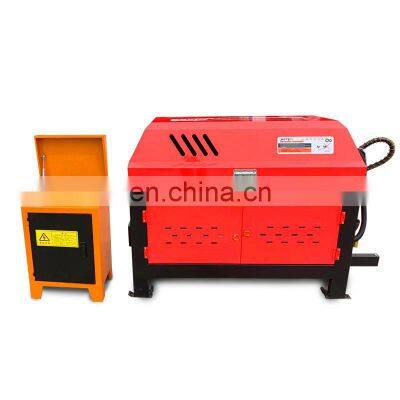 GT4-12 CNC round bar steel wire straightening and cutting machine rebar straightener machine