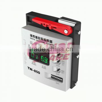 Best price First Grade coin acceptor for coin rolling machine