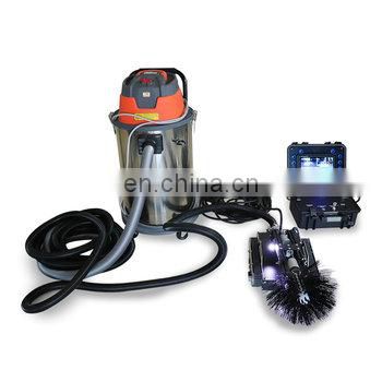 rotary brush air duct cleaner ventilation duct cleaning robot