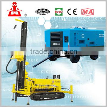 KW10 High-Effect Hydraulic Geothermal Water Well Drilling Rigs portable drill rig