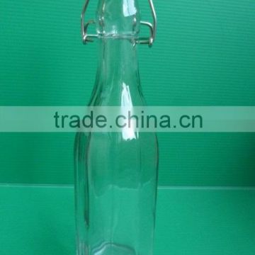 250ml 500ml glass swing top bottle with stoppers