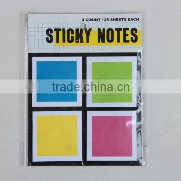 popular square printed sticky notes, dot sticky notes, arrow sticky notes for memo