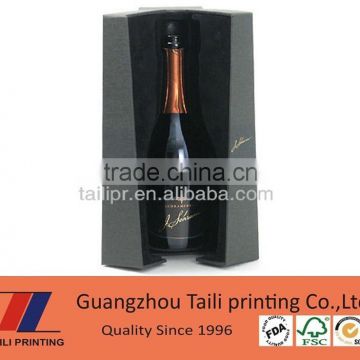 Customized wine bottle box wholesale
