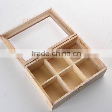 custom unfinished cheap pine wooden mini crates