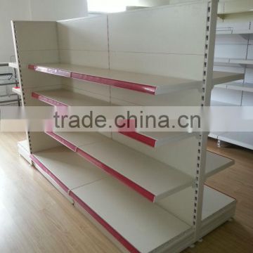 suppermarket shelf for display metal shelf high quality different kinds of doubble and signle side shelf