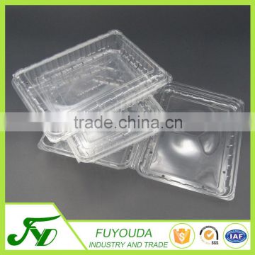 Food grade clear double PET plastic blister fruit container
