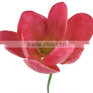 Artificial Flower, 37" Artificial Lotus, PU Lotus, High Quality Lotus