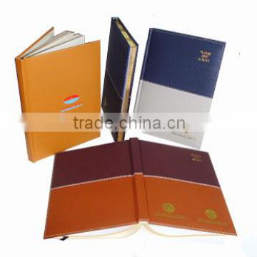 Luxury Leather Cover Note Book For Business
