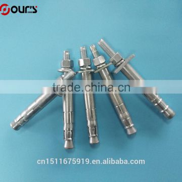 304 316 stainless steel mechanical anchor bolts heavy duty expansion bolt