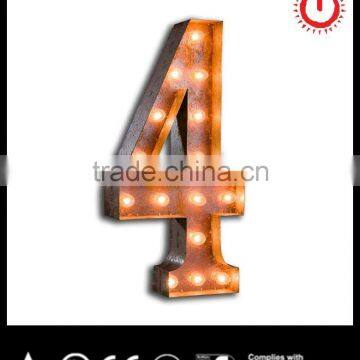 3d adhesive letter sign CE ROHS