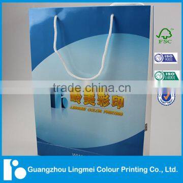 Paper Material Printing and Accept Custom Order Printed Shopping Bag