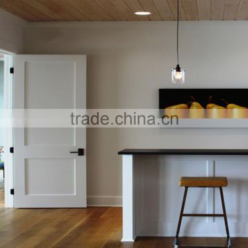 Contemporary white two panel shaker door for kitchen
