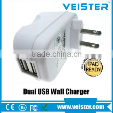 cellular accessories wall charger 5V 2.1A for ipad