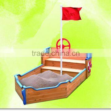 Sandkit of boat shape for kids