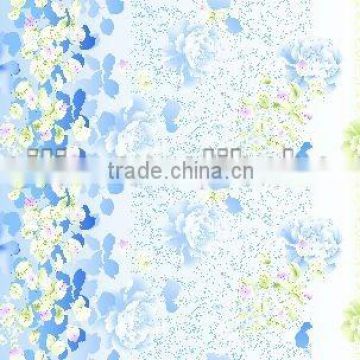 printed 100% polyester 220cm bed sheet fabric