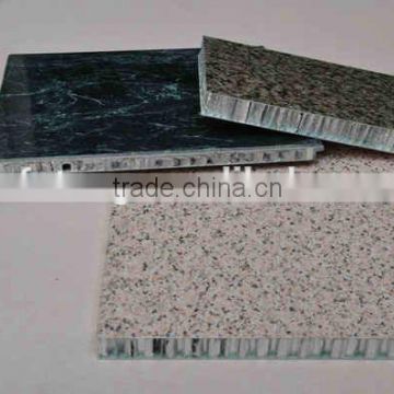 High quality stone material aluminum honeycomb core composite panels