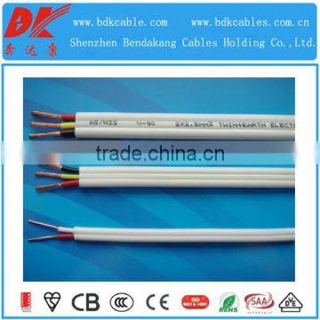 PVC insulated copper conductor Australia Flat TPS Cable