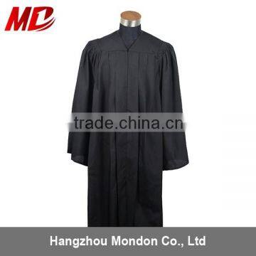 customized Matt Bachelor graduation gown with elastic banded back