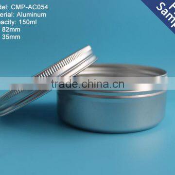 150ml 5OZ round aluminum tin can with screw cap                        
                                                Quality Choice