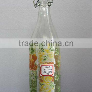 custom glass milk bottles