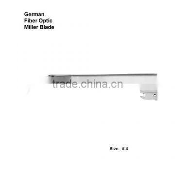 Fiber Optic Laryngoscope German Miller Blade With Inter changeable tube Size. 4