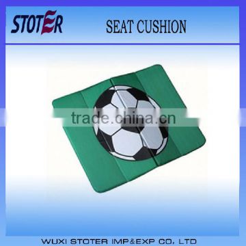 custom heat transfer printing portable seat cushion for sports event