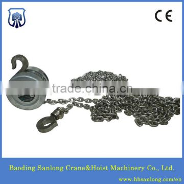 1 ton Stainless Steel Chain pulley block