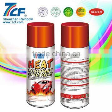 Super Quality 400ml Acrylic Rainbow Fine Chemical Famous Brand 7CF Super Metallic Spray Paint