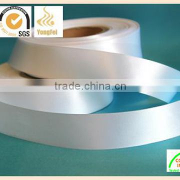 High quality 100 polyester woven edged stain ribbon