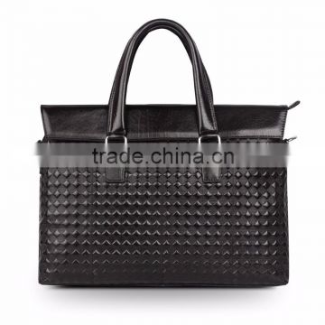 QIALINO Men vintage leather handbags women laptop bag for macbook air/pro 12 13