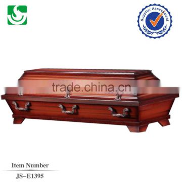 JS-E1395 good quality cheap Norway style coffin