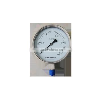 Y-150B Stainless steel pressure gauge
