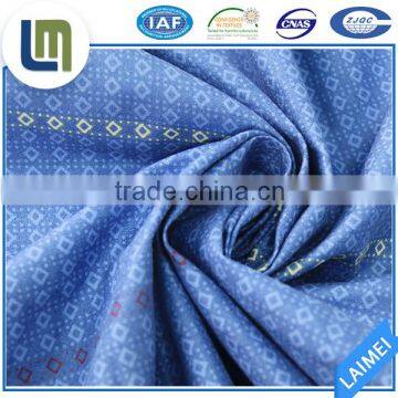 100% polyester tacheck pattern printed fabric for bed sheet